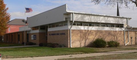 St. Francis High School (Humphrey, Nebraska) from SW 1