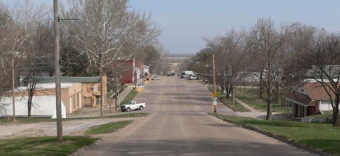 Peru, Nebraska downtown 1