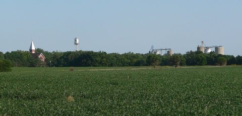 Chester, Nebraska from NW