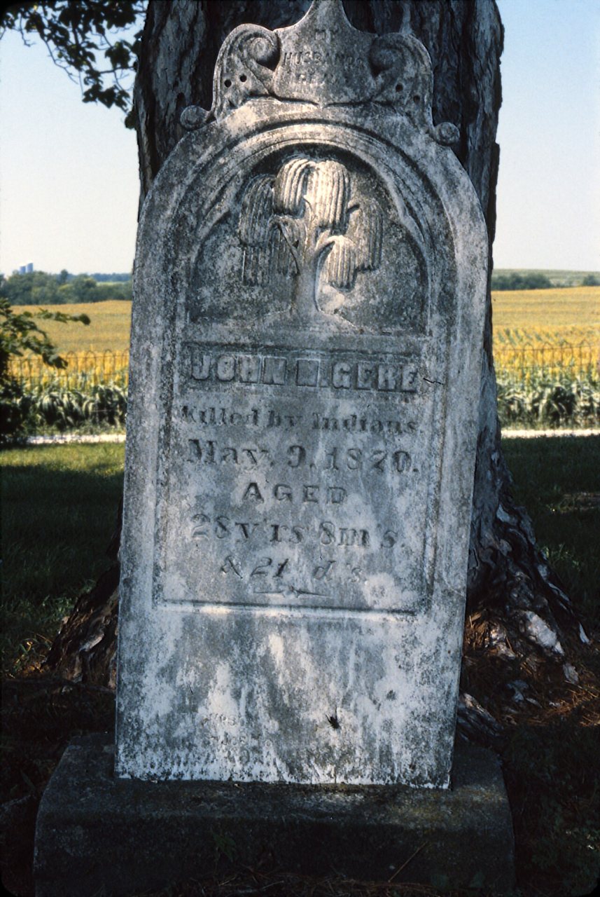 John Gere's Gravestone