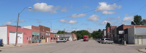 Wolbach, Nebraska Center from Kendell 2