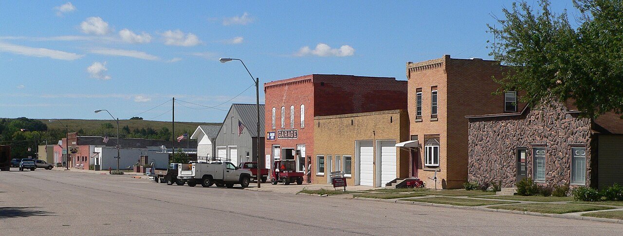 Wolbach, Nebraska Center from Kempton 1