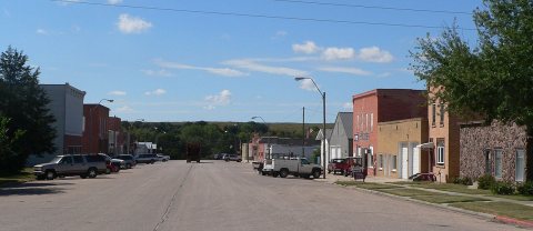 Wolbach, Nebraska Center from Kempton 2