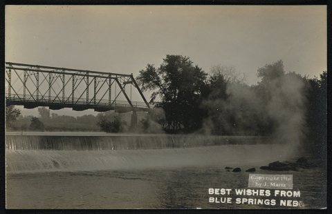 Best wishes from Blue Springs, Neb