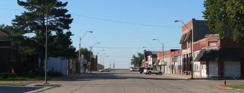 Fairfield, Nebraska D Street 1