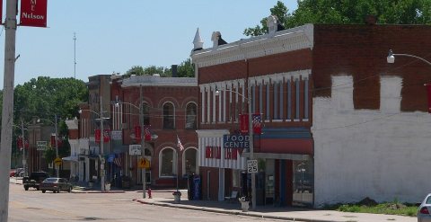 Nelson, Nebraska downtown 2
