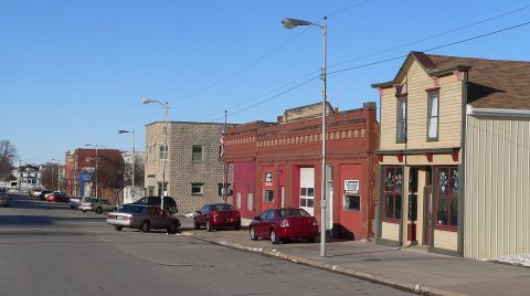 Clarkson, Nebraska E side of Pine Street