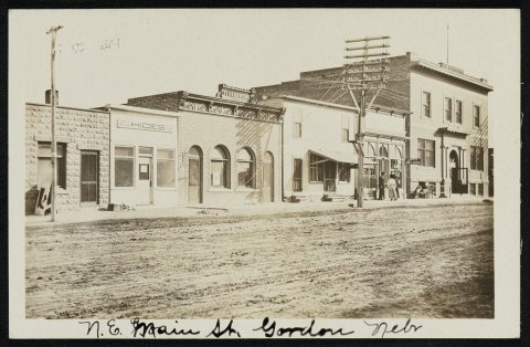 N.E. Main St. Gordon, Nebr