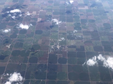 2022-09-11 16 01 32 View southward across northwestern Adams County, Nebraska, centered on the village of