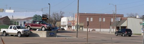 Kenesaw, Nebraska Smith Ave from SW
