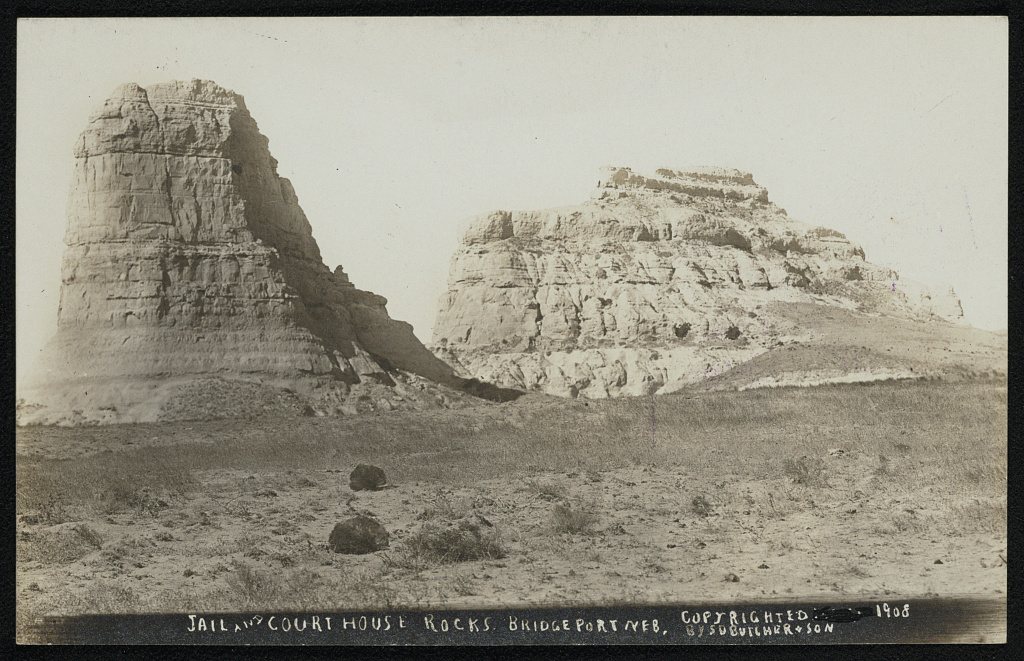 Jail and Court House Rocks