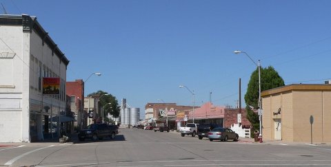 Crawford, Nebraska 2nd St from Linn 2