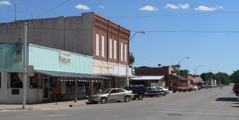 Crawford, Nebraska 2nd St from Main