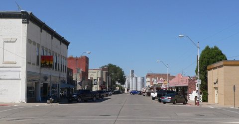 Crawford, Nebraska 2nd St from Linn 1