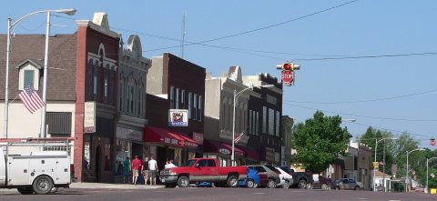 Saint Paul, Nebraska downtown 2
