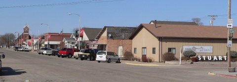 Stuart, Nebraska downtown 2