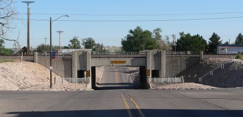 Kimball, Nebraska RR underpass