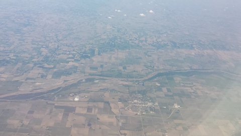 Schuyler Nebraska aerial