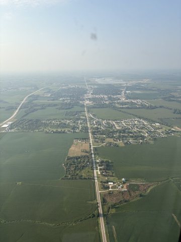 Wahoo, Nebraska aerial 2026