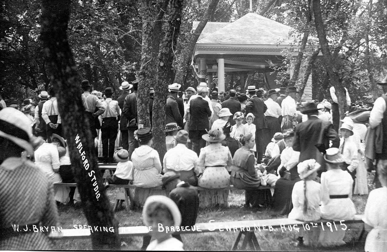 William Jennings Bryan visit to