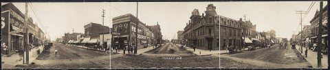 Panoramic View of Fremont, Nebraska 1908