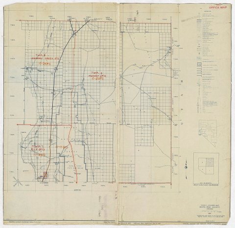 1950 Census Enumeration District Maps - Nevada (NV) - White Pine County - White Pine County - ED 17-1 to 27