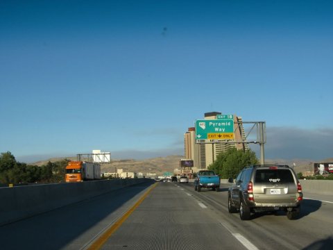 Pyramid Way Exit, Interstate 80