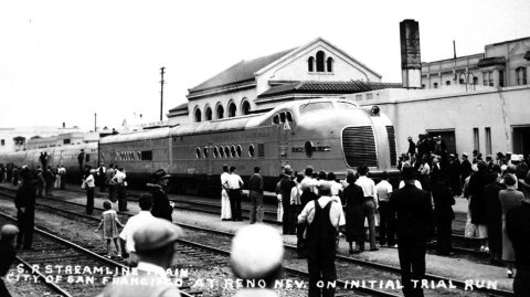 City of San Francisco trial run 1936