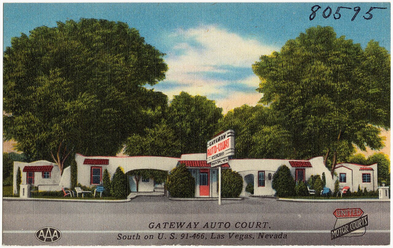 Gateway Auto Court, south on U.S. 91 - 466, Las Vegas, Nevada (80595)