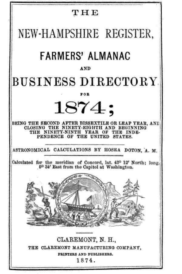 New-Hampshire Register 1874