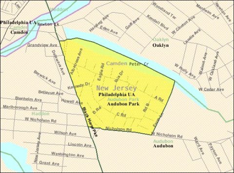 Census Bureau map of