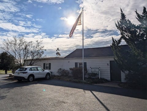 Tavistock, NJ borough hall, Dec. 2024