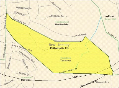 Census Bureau map of