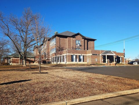 Brooklawn, NJ borough hall and school, Feb. 2025
