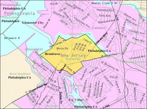 Census Bureau map of