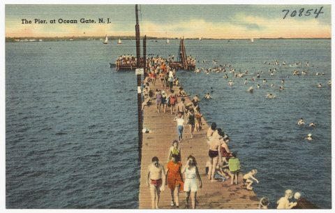 The pier, at Ocean Gate, N. J