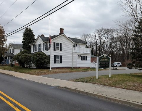 Farmingdale, NJ municipal building, Dec. 2024