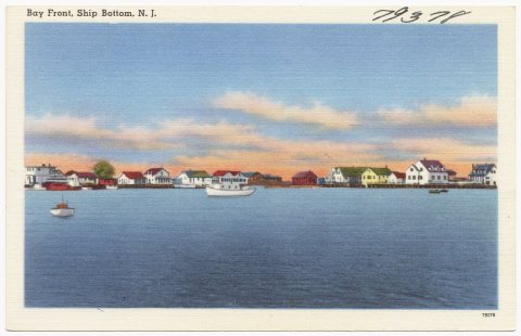 Bay front, Ship Bottom, N. J