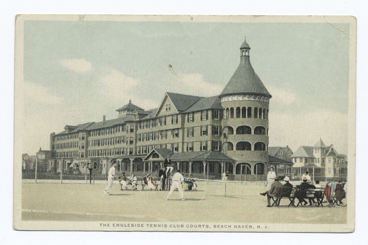 The Engleside Tennis Club Courts, Beach Haven, N. J