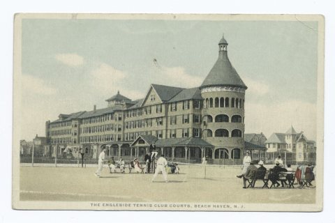 The Engleside Tennis Club Courts, Beach Haven, N. J