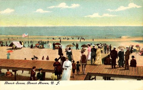 Long Beach Island (LBI) -- 1908