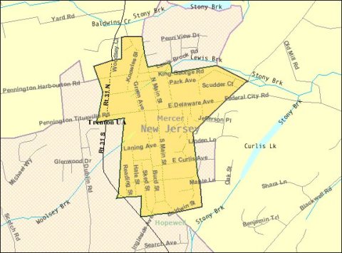 Census Bureau map of