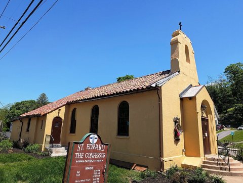 St. Edward the Confessor Roman Catholic Church, Milford, NJ, May 2025