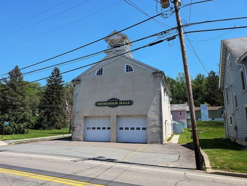 Milford, NJ Borough Hall, May 2025