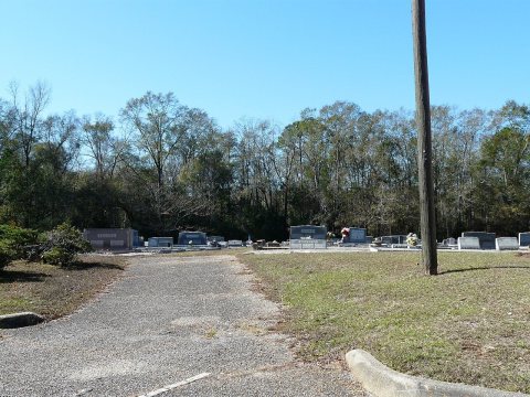 Bluff Springs Baptist Church cemetery