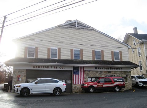 Hampton, NJ borough hall and fire department, Nov. 2024