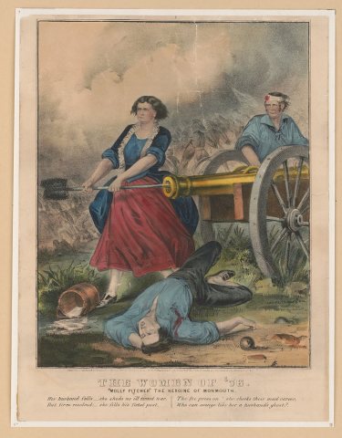 The women of '76: "Molly Pitcher" the heroine of Monmouth