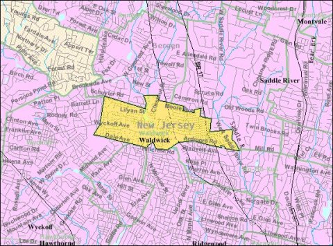 Census Bureau map of
