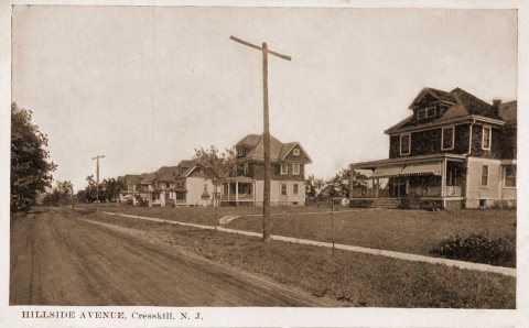 Hillside Avenue, Cresskill, New Jersey, circa 1913-1916