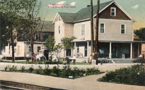 Trading point and post office, Cresskill, New Jersey, circa 1913